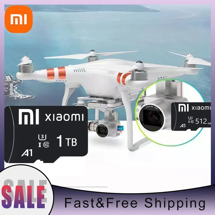 Xiaomi 1TB 2TB Mini SD Card 128GB 64GB Class10 Memory Card High Speed Up To 100mb/s for Phone Tablet Camera