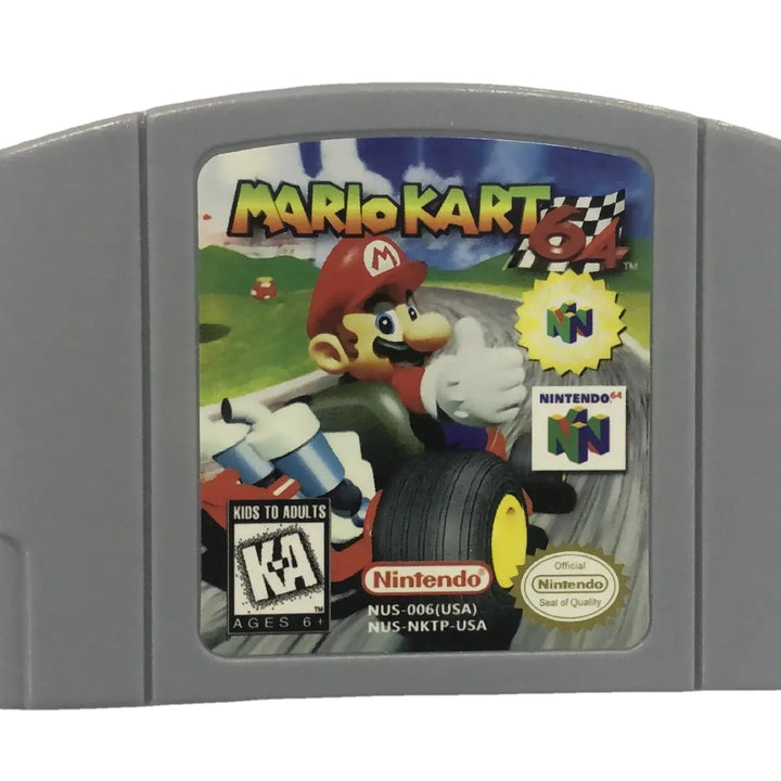 N64 Gaming Card Series 64 Bit Mary Rook Mario Kart Super smash party USA Version N64 Video Game Cartridge Card English Language