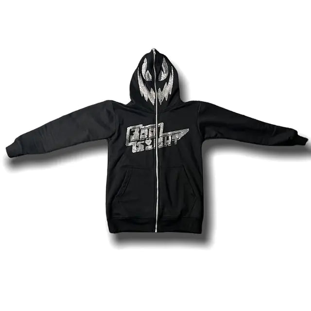 Rhinestone Skeleton Hoodies