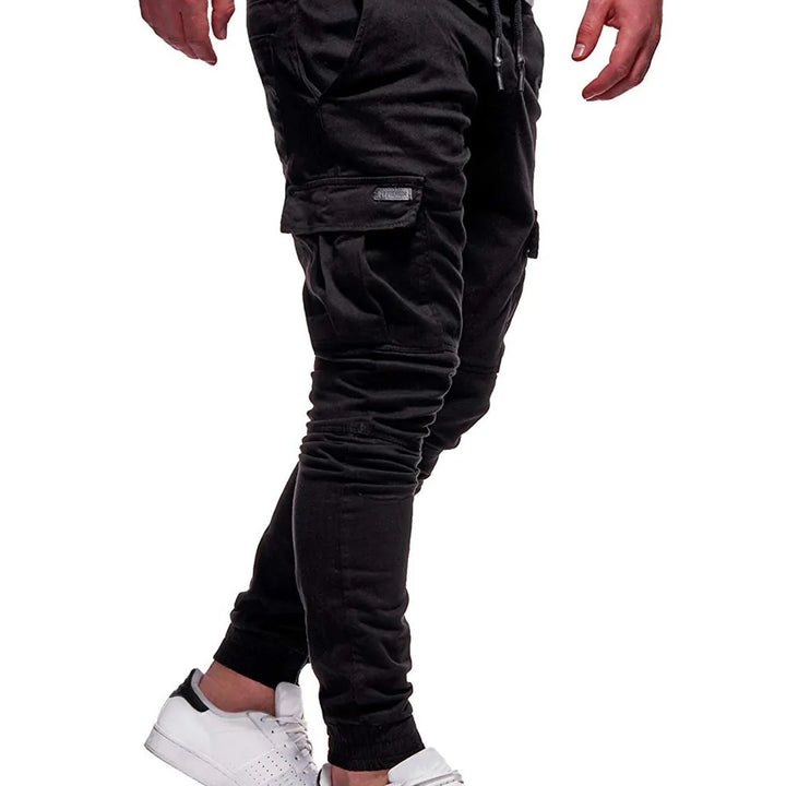 2020 Men's Streetwear Cargo Jogger Pants with Multi-Pockets