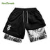 2 in-1 Compression Shorts for Men