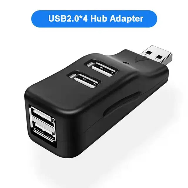 4 Ports Multi USB 3.0 HUB Adapter 5Gbps High Speed U Disk Reader Extender Splitter For Macbook Notebook PC Computer Accessories