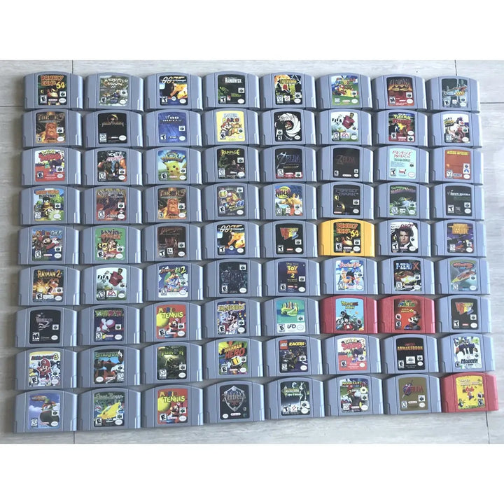 N64 Gaming Card Series 64 Bit Mary Rook Mario Kart Super smash party USA Version N64 Video Game Cartridge Card English Language