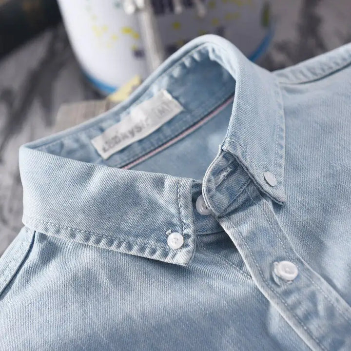 Cotton Denim Shirt