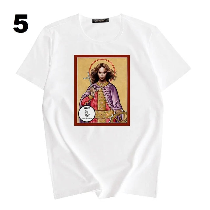 Saint Jules T Shirt Catholicism for Women