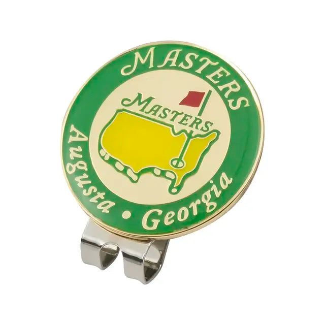 Golf Ball Marker Hat Clip With Magnet Ball Mark One Putt Golf Putting Alignment Aiming Cap Clips Drop Ship