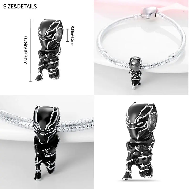 Hot Toys Charm Marvel Plata De Ley 925 Guardians of The Galaxy Alliance Beads Fit Pandora Marvels Bracelet DIY Jewelry Make Gift