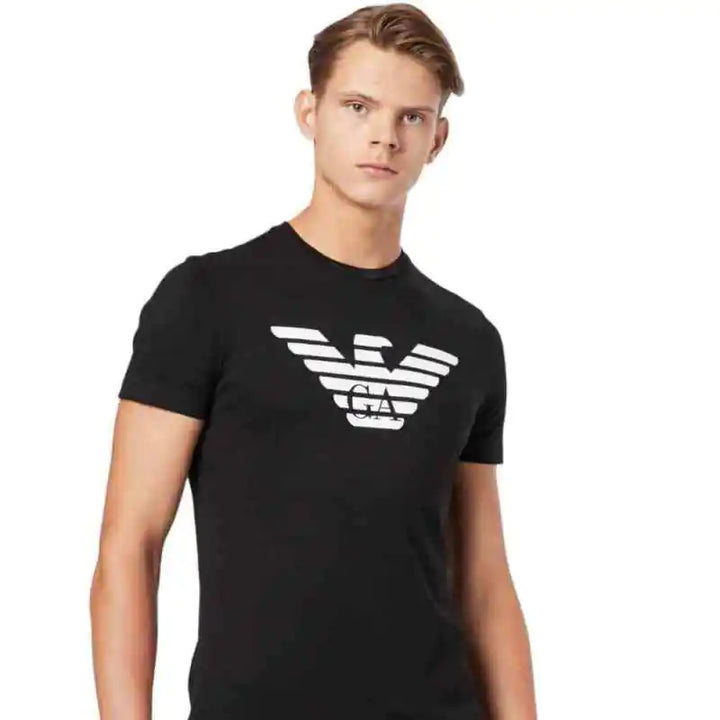 Emporio Armani Big Front V T-Shirt