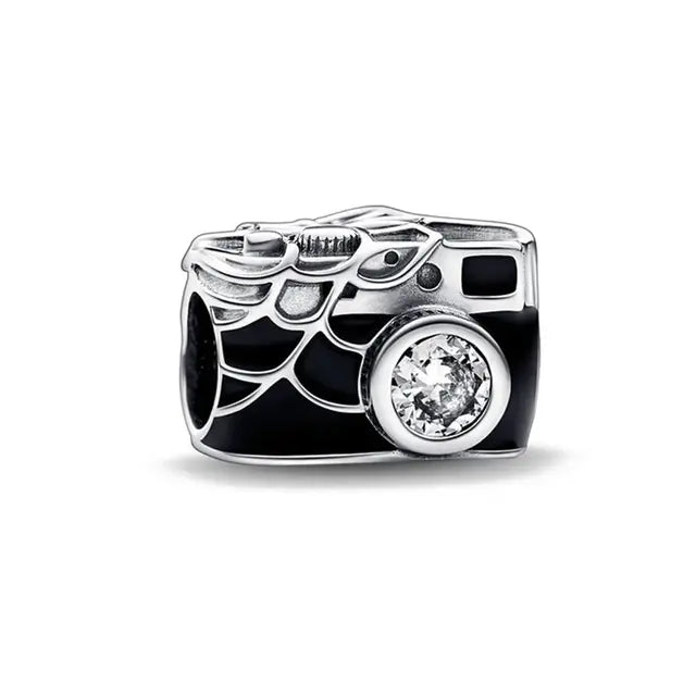 Marvel 925 Sterling Silver Diy Fine Charm Fits Original Pendant Spider Man Bracelet Movie Anime Character Spider Man Charm Beads