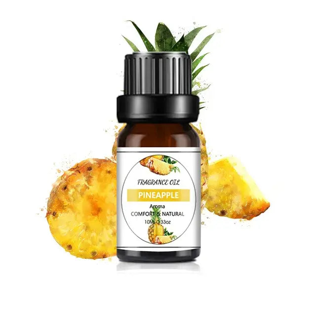 10Ml Essential Oil Fruit Flavor Natural Plant Making Diffuser Essential Oil Mango Pineapple Flavoring Oil for DIY Soap Candles