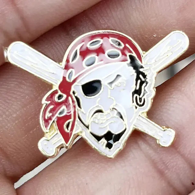 Sports Badge Cartoon Metal Brooch Fashion Jewellery Enamel Pins Fans Accessory Gifts