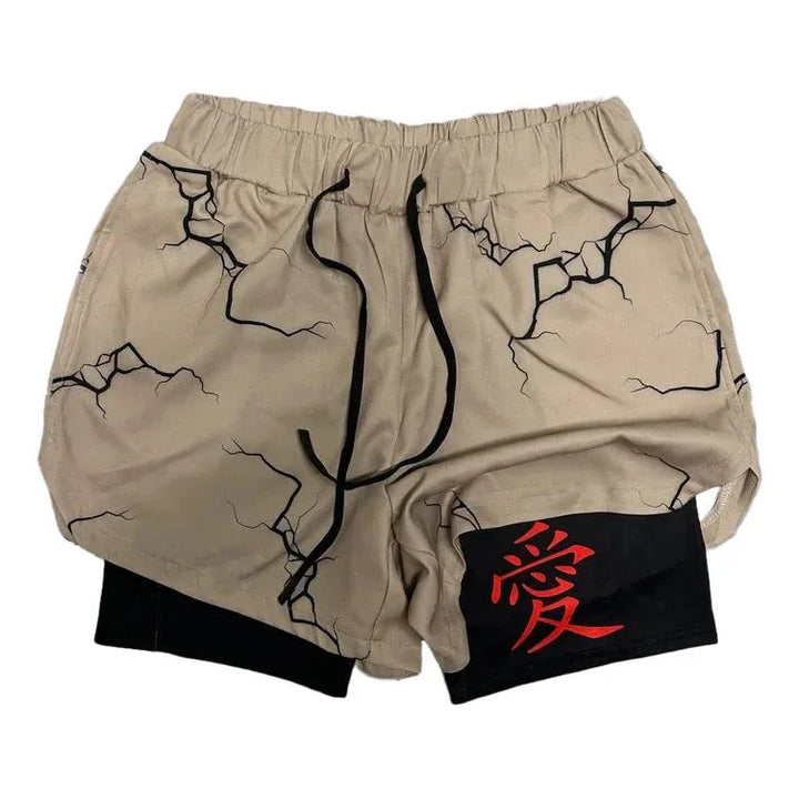 Anime Performance Shorts for Men