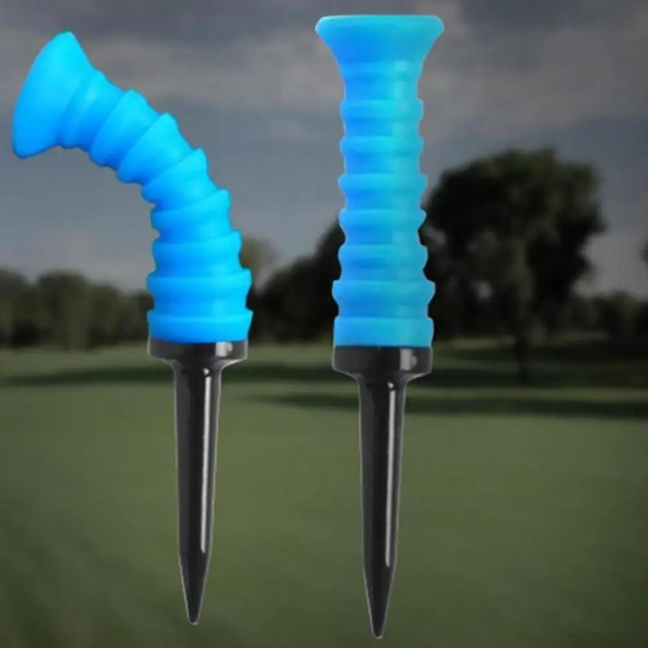 1Pc Plastic Golf Tees Golfers Plastic Sports Ball Holder Training Less Resistance Tool Golf Tee Golf Accessories