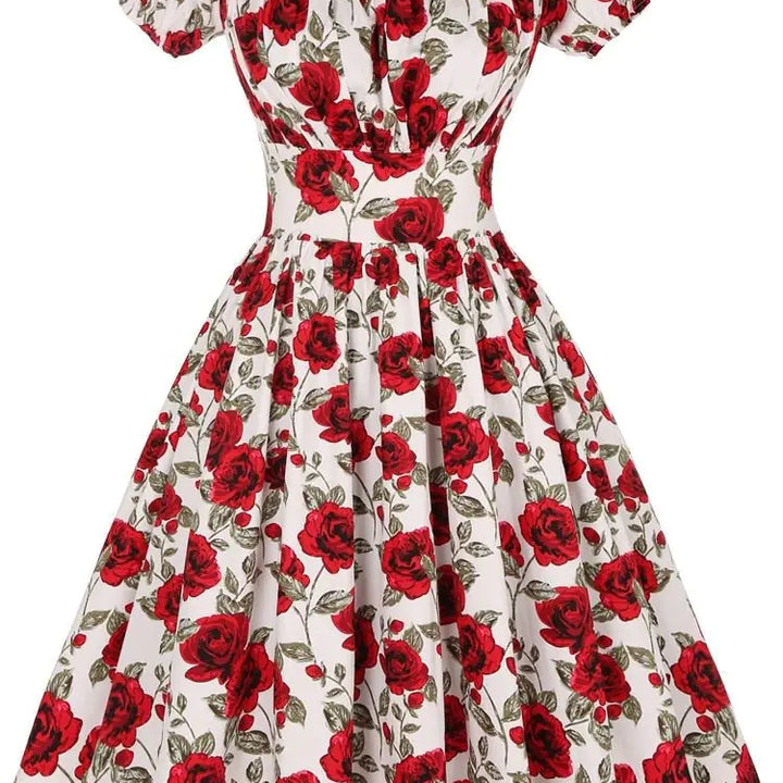 Rockabilly Women Swing Dress, Party Dresses- 50s 60s