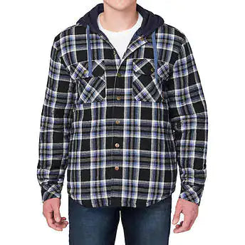 Legendary Outfitters Men’s Shirt Jacket with Hood