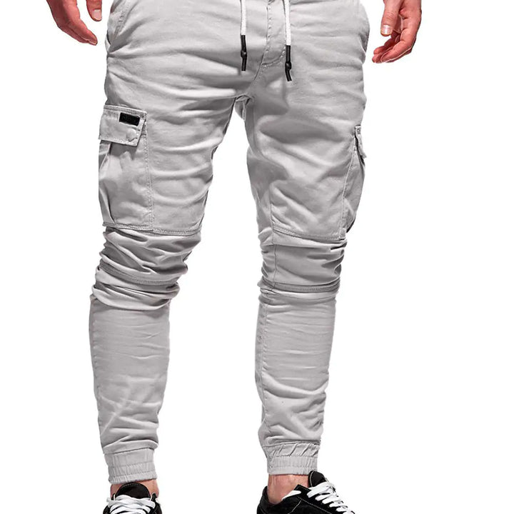 Men Autumn Thin Cotton Casual Pants