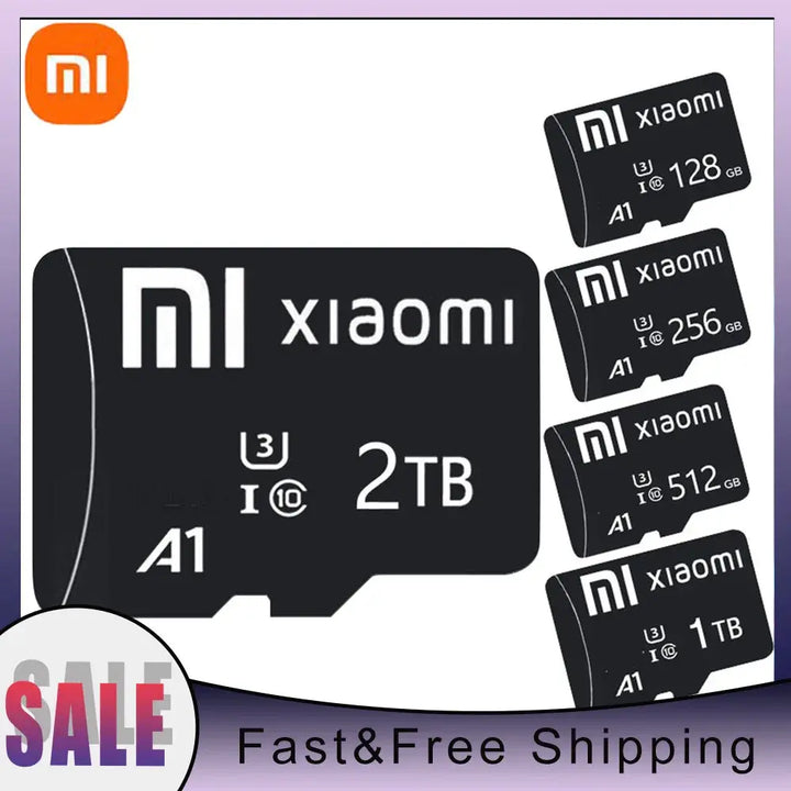 Xiaomi 1TB 2TB Mini SD Card 128GB 64GB Class10 Memory Card High Speed Up To 100mb/s for Phone Tablet Camera