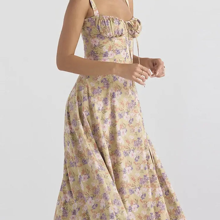 Summer Floral  A-line Dress