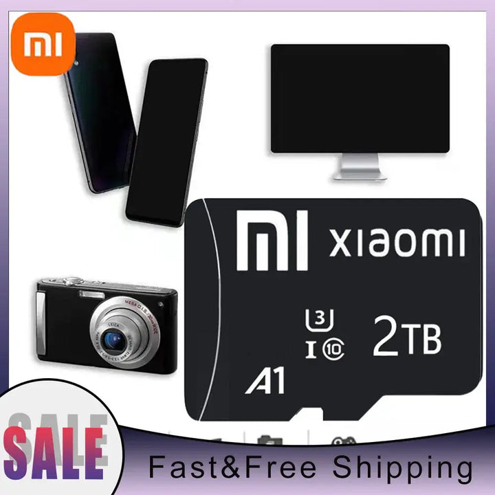 Xiaomi 1TB 2TB Mini SD Card 128GB 64GB Class10 Memory Card High Speed Up To 100mb/s for Phone Tablet Camera