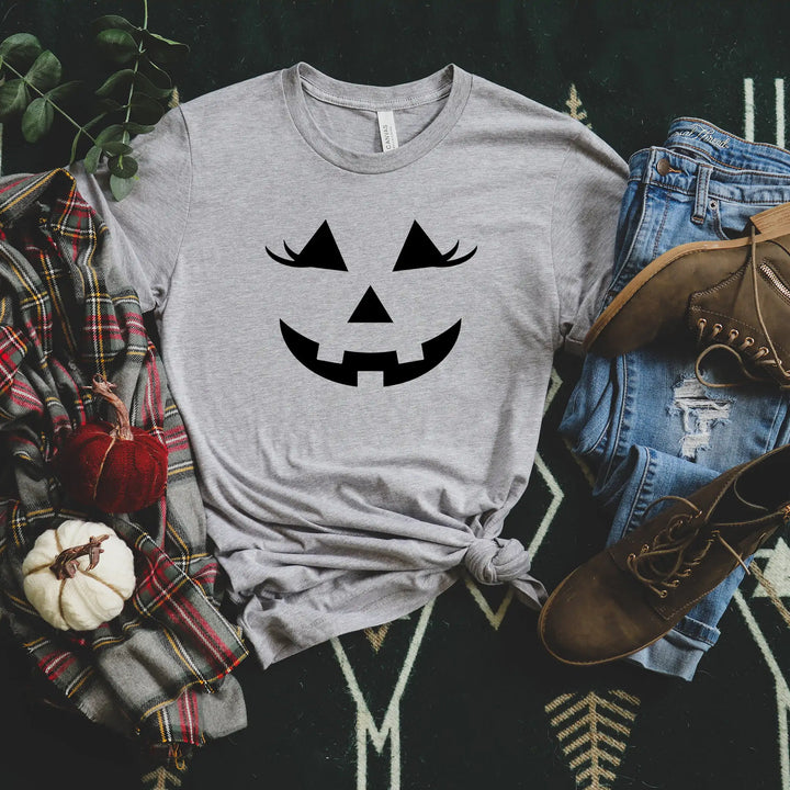 Halloween Pumpkin Face Shirt, Pumpkin Face Shirt, Halloween Outfit