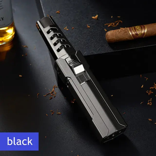 2023 Kitchen BBQ Cigar Big Jet Flame Fire Torch Outdoor Camping Lighter Mans Tools Without Butane Gas