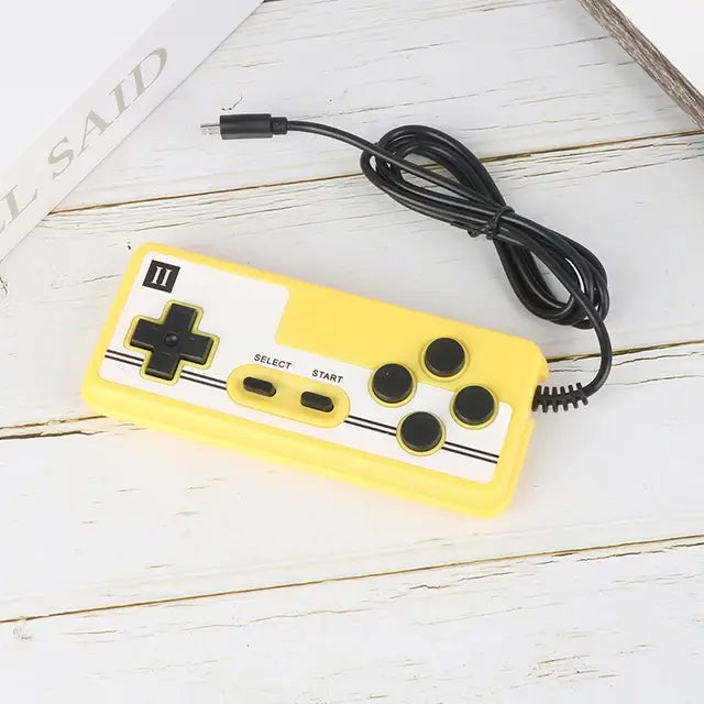 Hot sale 1PC Classic Retro Version Of Home Fc Plug-in Double Handheld Game Console Handle