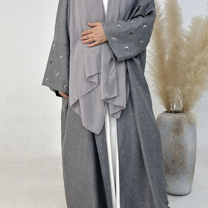 Modern Style Abaya Maxi Dress