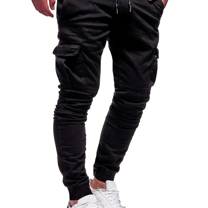 Men Autumn Thin Cotton Casual Pants