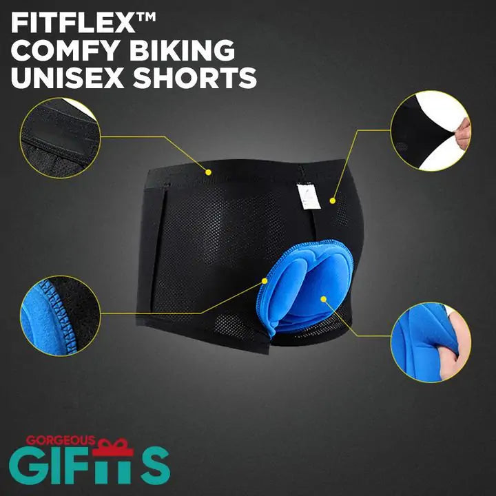 FitFlex Comfy Biking Unisex Riding Shorts