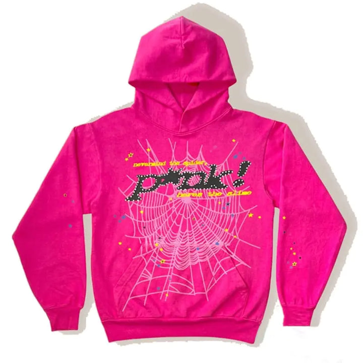 Spider Web Print Pants & Hoodies