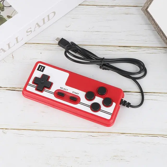 Hot sale 1PC Classic Retro Version Of Home Fc Plug-in Double Handheld Game Console Handle