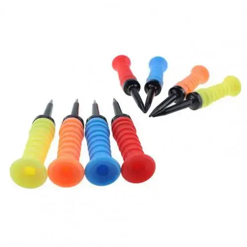 1Pc Plastic Golf Tees Golfers Plastic Sports Ball Holder Training Less Resistance Tool Golf Tee Golf Accessories