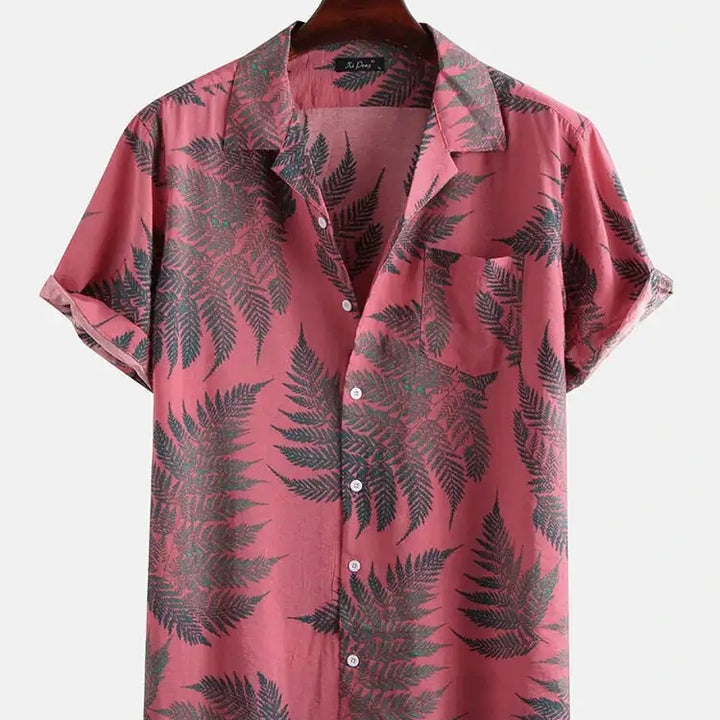 Hawaiian Casual Shirt Mens