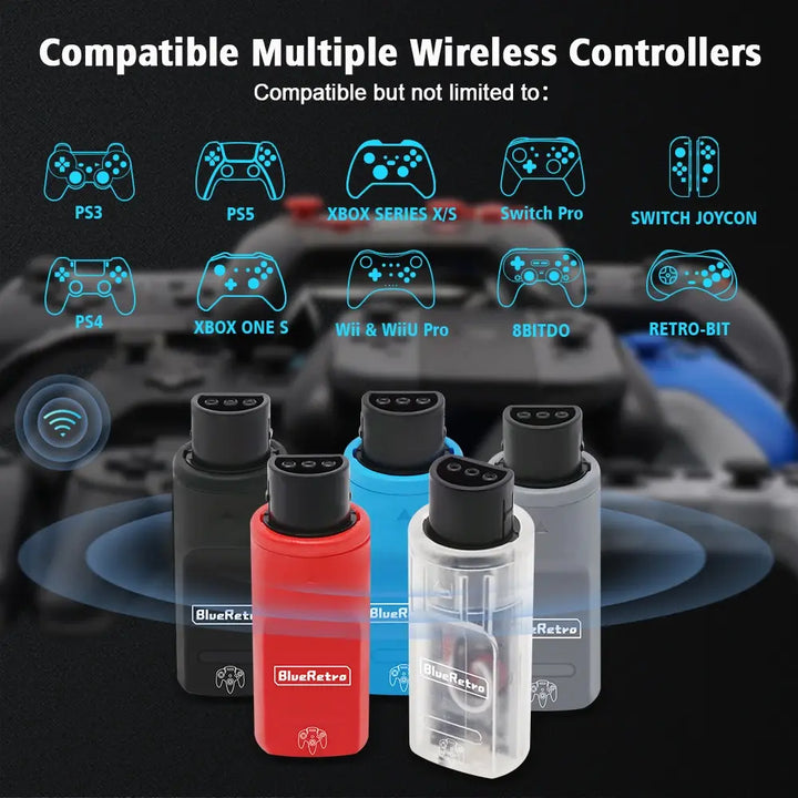 BlueRetro For Nintendo 64 N64 Console Wireless Game Controllers Adapter To PS3 PS4 PS5 8bitdo Switch Pro Wii Controllers