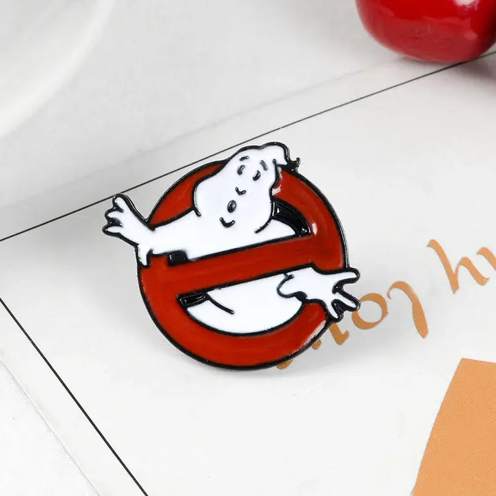 New Creative Movies Ghost Cowboy Brooch Enamel Pins Metal Broches for Women Badge Pines Metalicos Brosche Accessories Gift