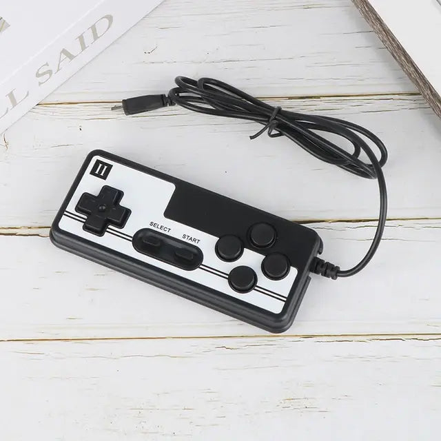 Hot sale 1PC Classic Retro Version Of Home Fc Plug-in Double Handheld Game Console Handle