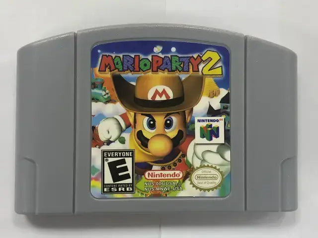 N64 Gaming Card Series 64 Bit Mary Rook Mario Kart Super smash party USA Version N64 Video Game Cartridge Card English Language