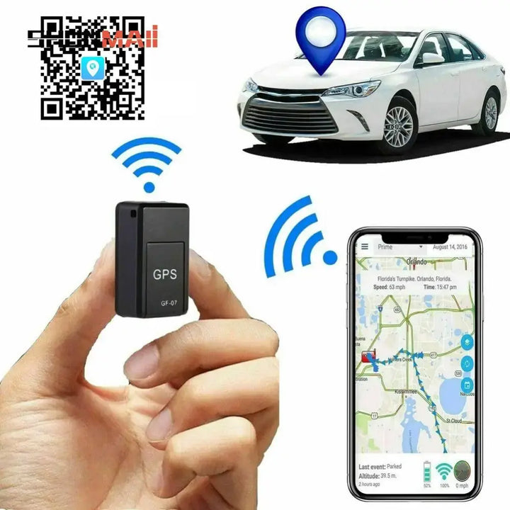 GF-07 Car Real Time Tracking Magnetic Children Anti-lost Locator Anti Theft SIM Message Positioner Car Tracker Automobile Parts