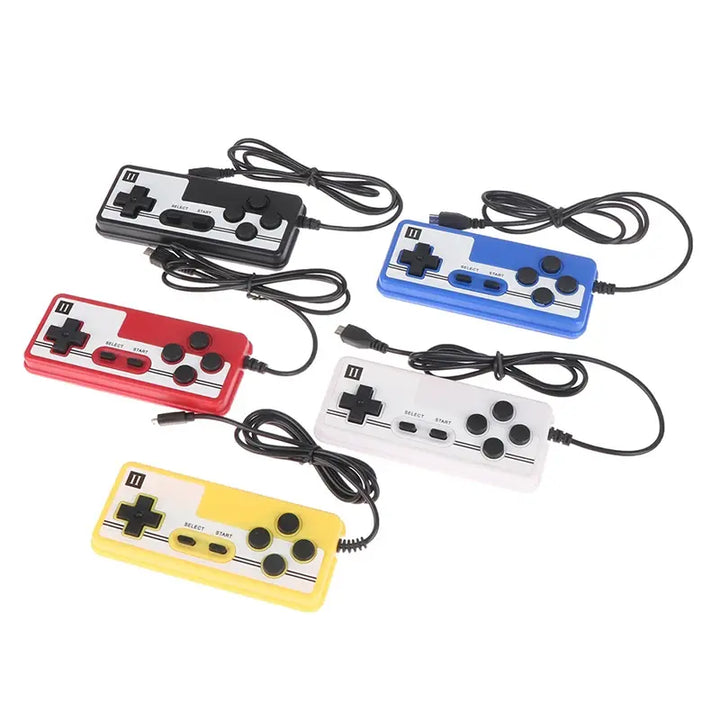 Hot sale 1PC Classic Retro Version Of Home Fc Plug-in Double Handheld Game Console Handle