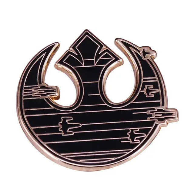 LT848 Cute Baby Yoda Enamel Pin Lapel Pins Badge Hats Clothes Backpack Decoration Jewelry Accessories Gifts