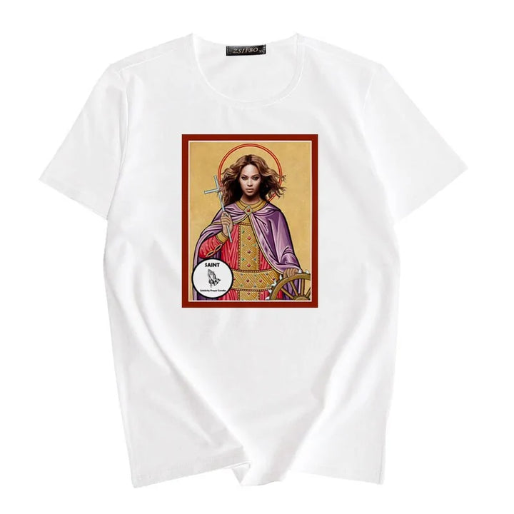 Saint Jules T Shirt Catholicism for Women