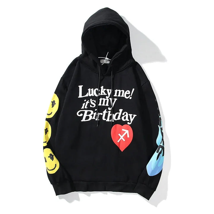 Men's Graffiti Letter Hoodies