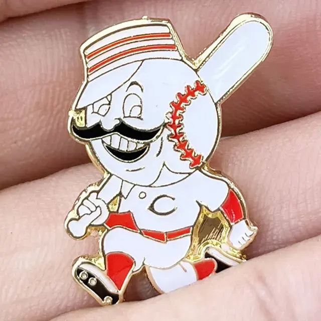 Sports Badge Cartoon Metal Brooch Fashion Jewellery Enamel Pins Fans Accessory Gifts