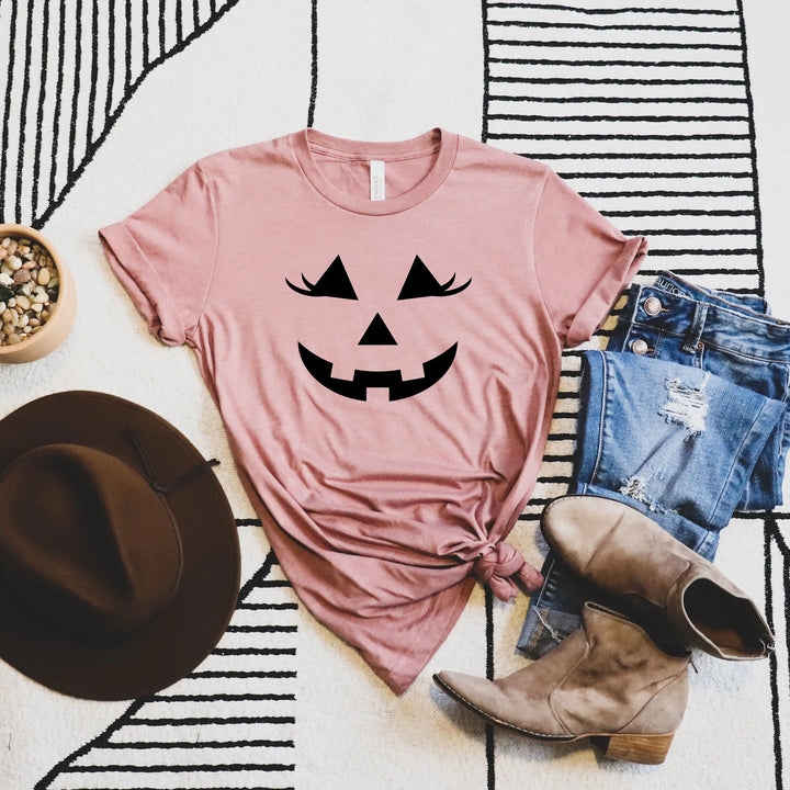 Halloween Pumpkin Face Shirt, Pumpkin Face Shirt, Halloween Outfit