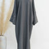 Modern Style Abaya Maxi Dress