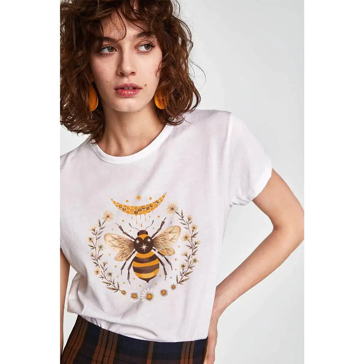 "Bee Caring" Graphic T-Shirt