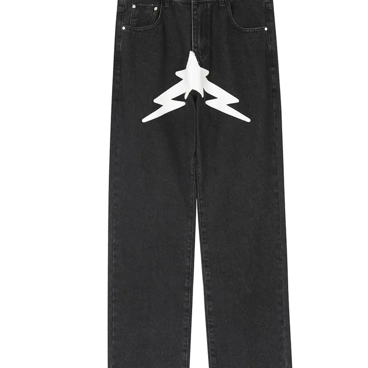 Designer Star Print Pants