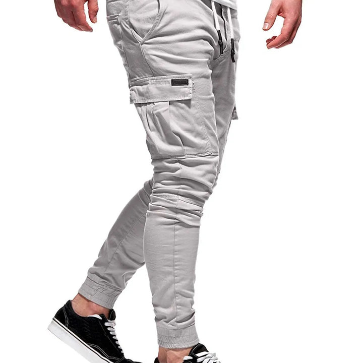 2020 Men's Streetwear Cargo Jogger Pants with Multi-Pockets