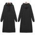 Women's Long Loose Hoodie Dress