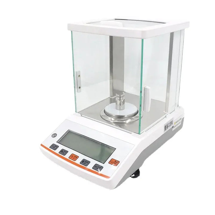 0.0001g Lab Electronic Precision Analytical Balance Scale g/mg/ct/oz Weighing Scales 0.1mg LCD Display Analytical Balance